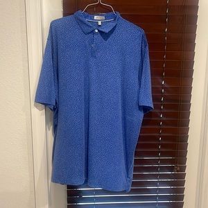 Men’s Peter Millar polo size 2XL blue